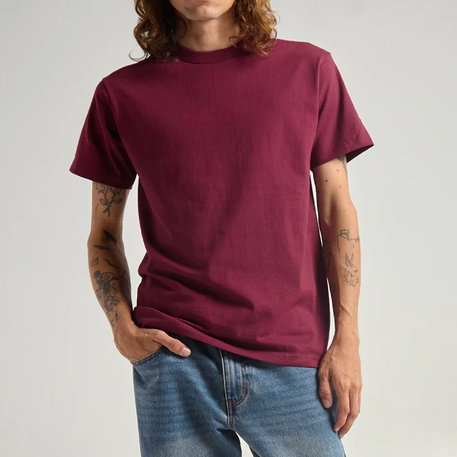 SHAKAWEAR MENS ACTIVE SHORT SLEEVE T SHIRTS SHAKA WEAR CASUAL COTTON TEE SHIRT