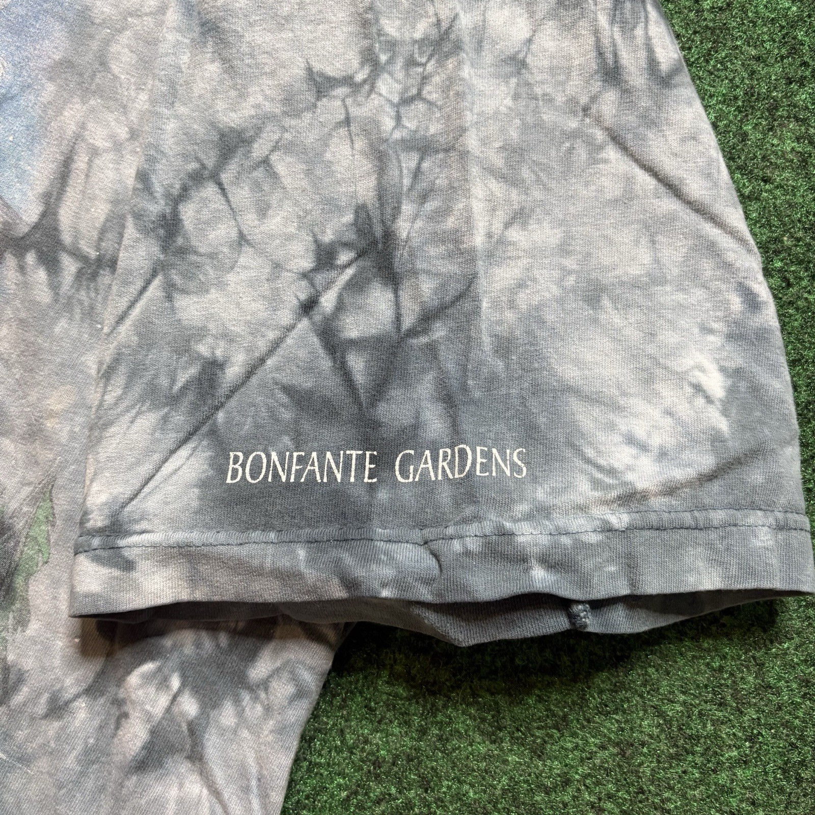 Vintage Polar Graphics Wolves T Shirt Sz XL Dream Catcher Bergsma Art Tie Dye