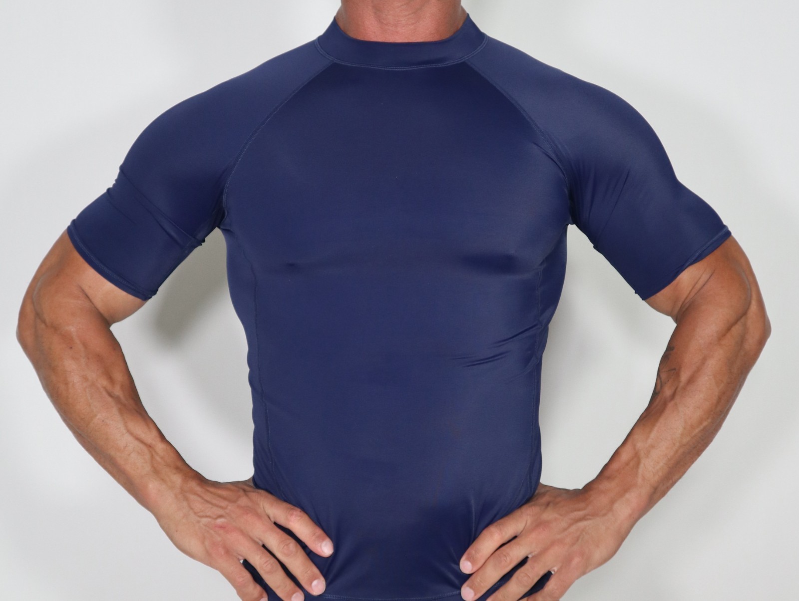 NYLON BLUE MEN’S SHIRT SIZE XL