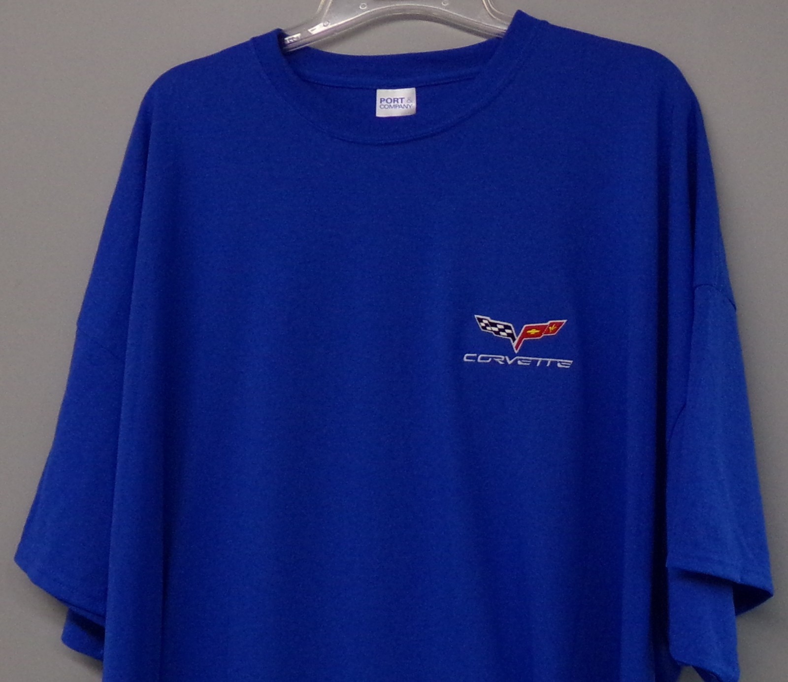 Chevrolet Corvette C6 Sports Car Embroidered T-Shirt S-6XL, LT-4XLT Chevy New