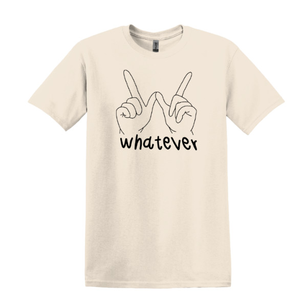 Gildan Heavy Duty Unisex-T-Shirt S-2XL-Whatever-Sarcasm-Humor-Women-Men-Gift