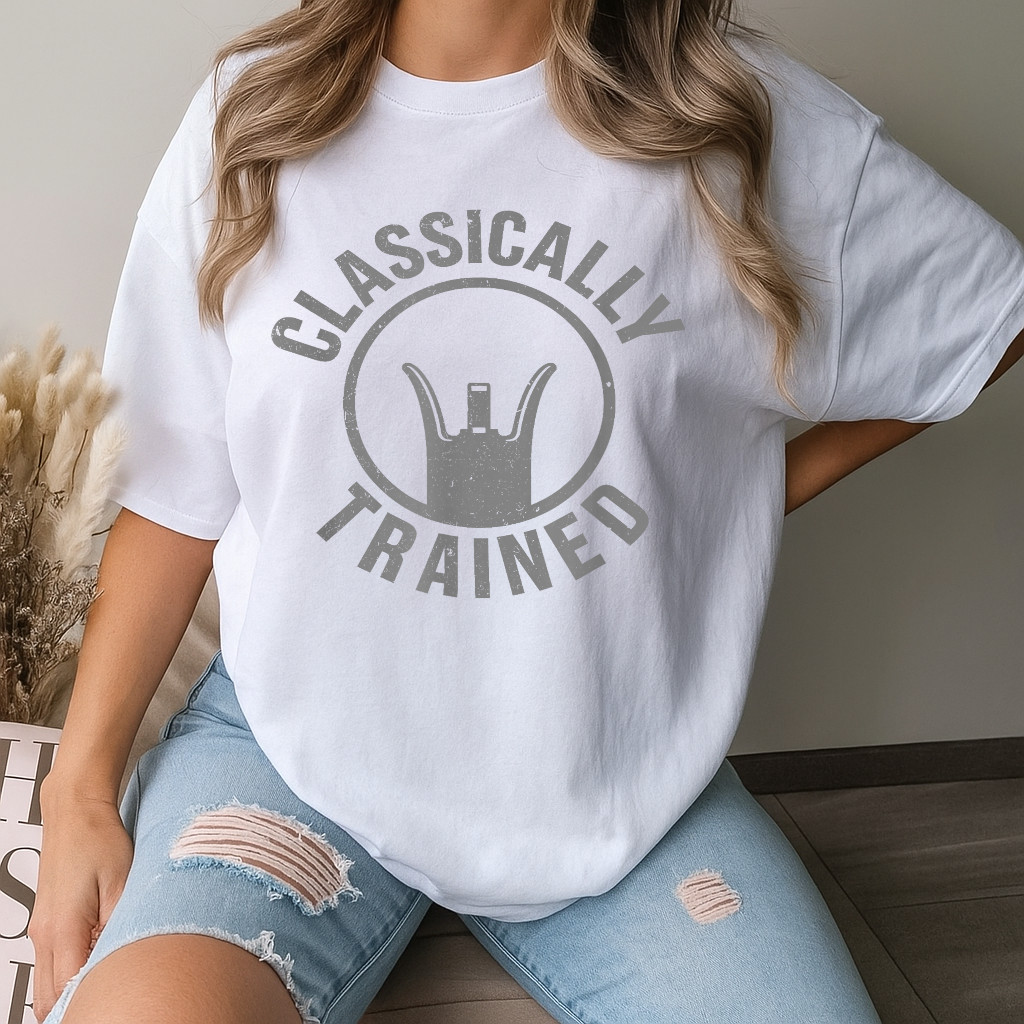 Vintage Classically Trained Iron Sights Grunge 2A Patriot T-Shirt