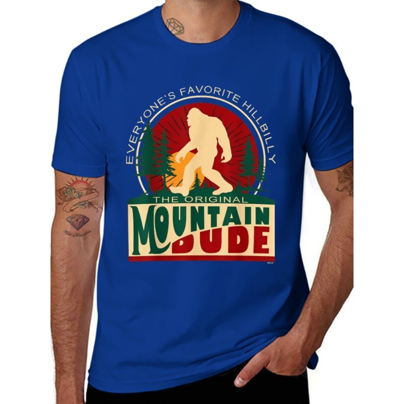 Funny Sasquatch Mountain Dude Everyone’S Favorite Hillbilly T-Shirt T-Shirt Men