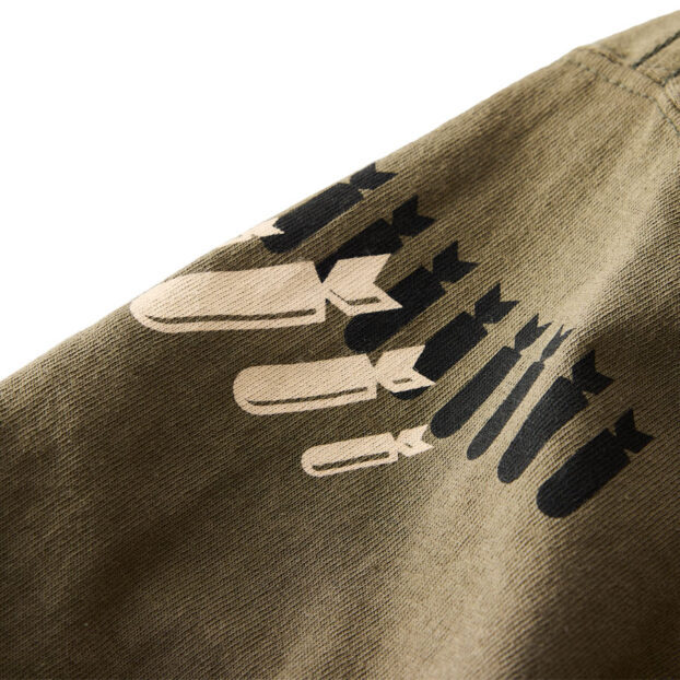 Red Canoe B-25 Mitchell T-Shirt, Olive — Choose Size