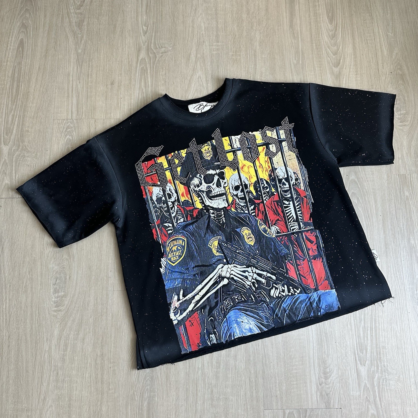 BKYS Get Lost F-Terry Cropped T-shirt Size L