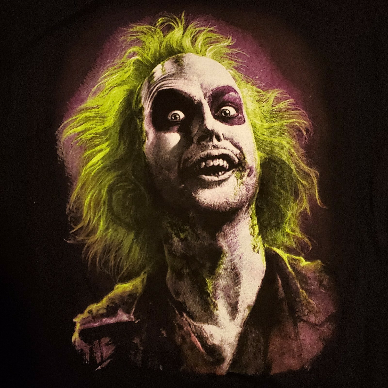 FREE SAME DAY SHIPPING Brand New BEETLEJUICE Michael Keaton Shirt MEDIUM