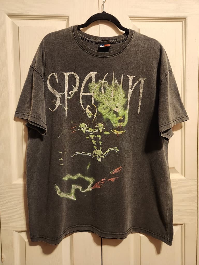 Remake Spawn Movie 90s Retro style Black T shirt Heavy Cotton NH22296