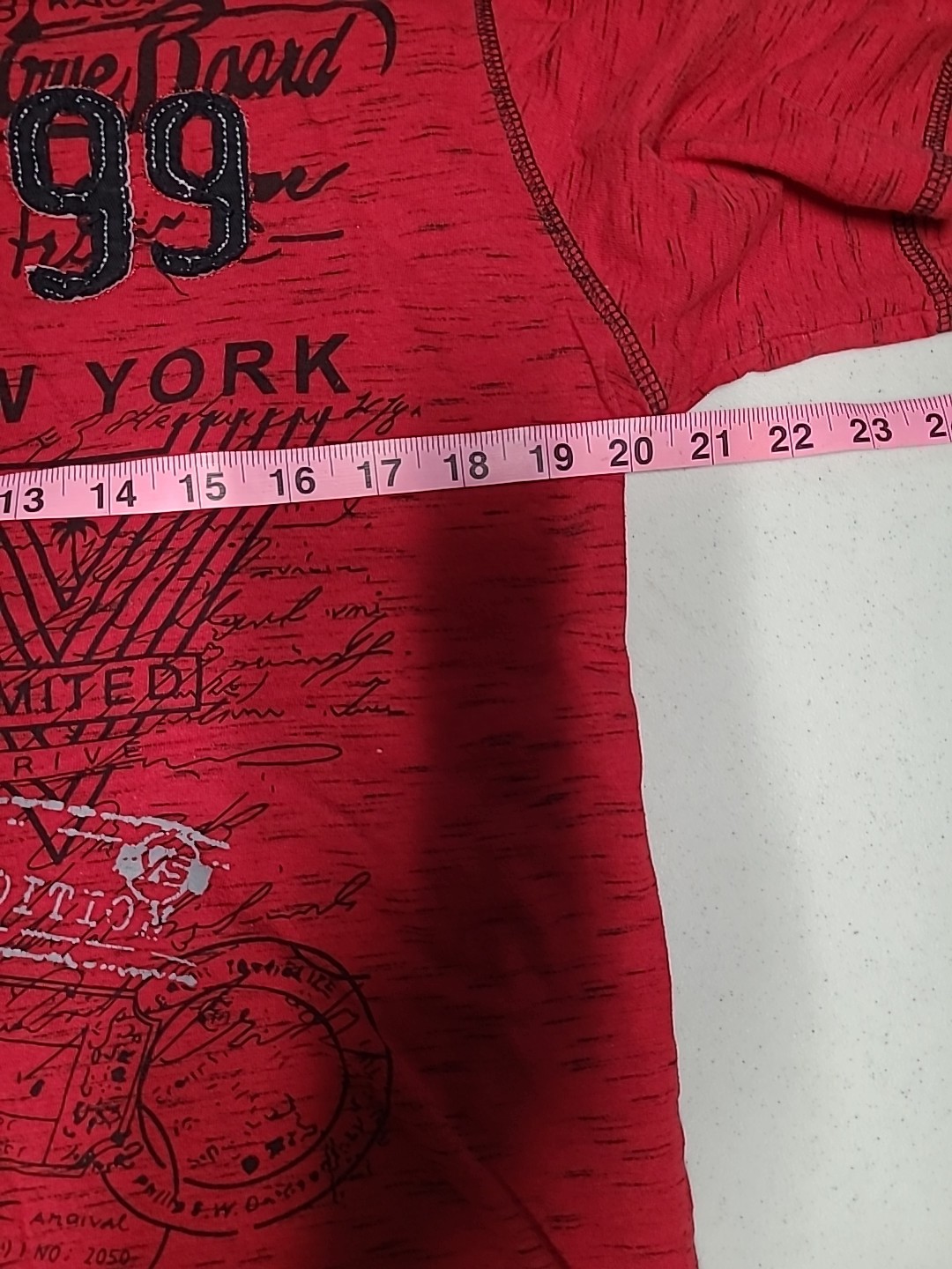 Vertical Shirt Adult XL Graphic Urban Survival Brooklyn Cotton T-Shirt Mens(AA43