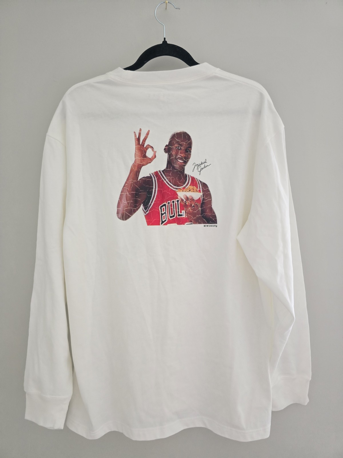 NWT Jordan Flight MVP 85 Long Sleeve T-Shirt Wheaties LARGE
