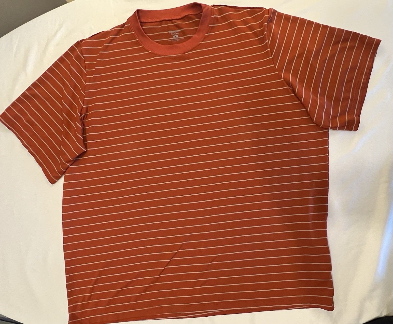 Patagonia Capilene Men’s L Striped Crew Neck Short Sleeve T-Shirt