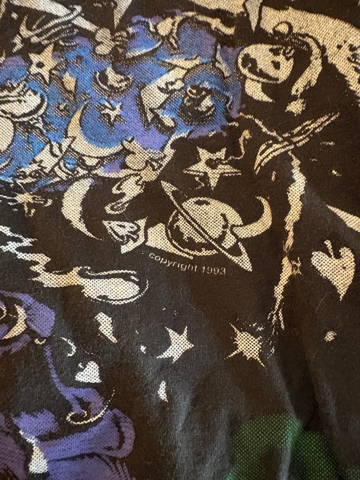 Men’s Large Liquid blue 1993 Wizard shirt