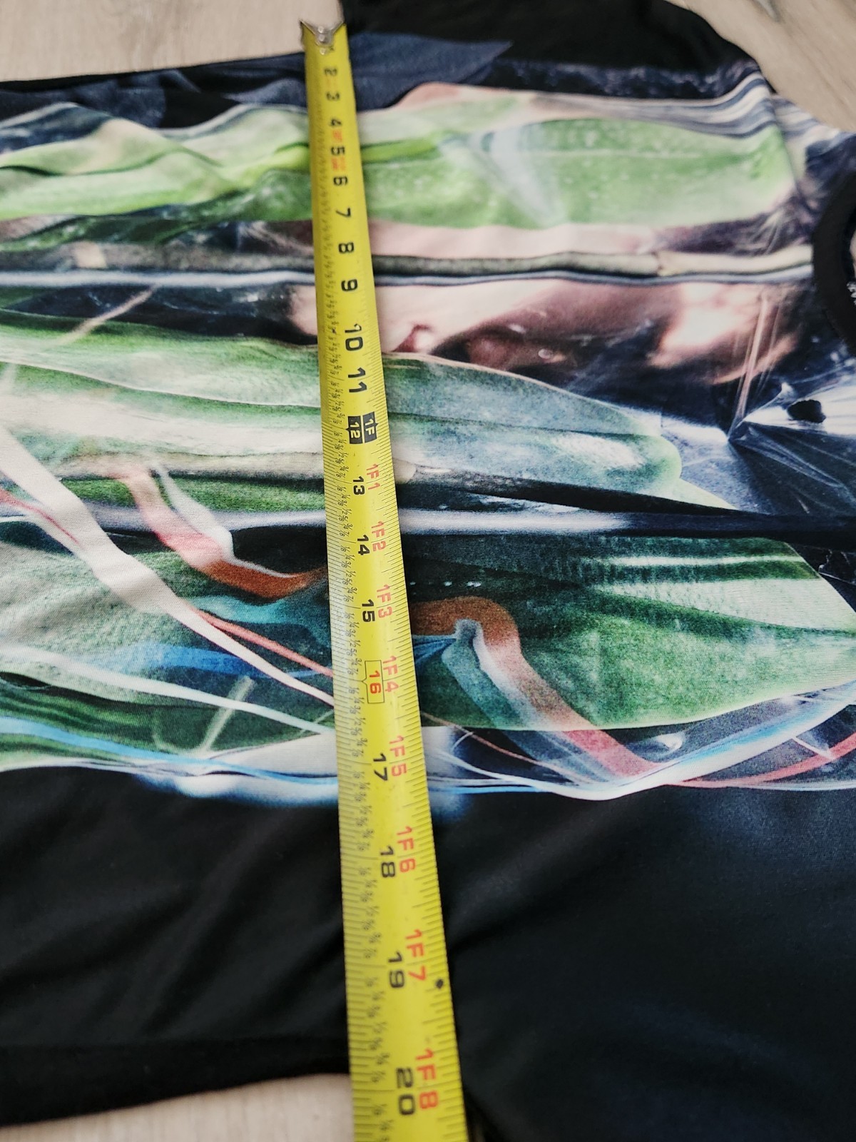 Issey Miyake Men’s Photographic Digital Print T-shirt Autumn/Winter 2015 Size 1