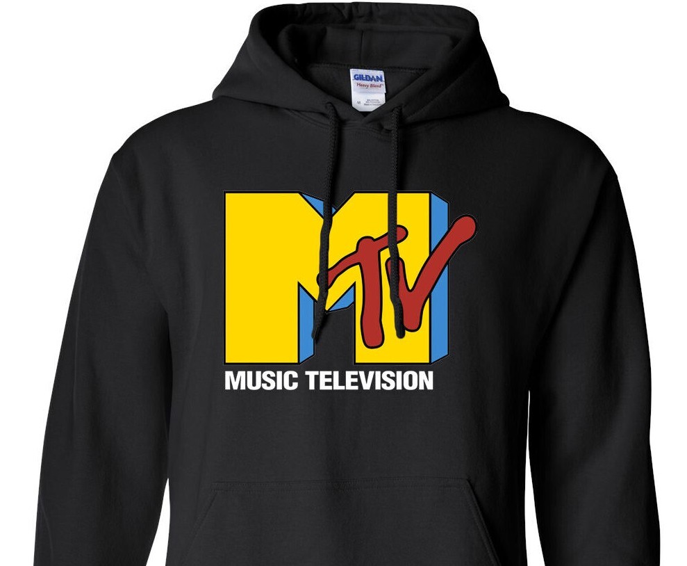 MTV – Music Television – When It Was Music – 1980’s Design – Unisex – Hoodie
