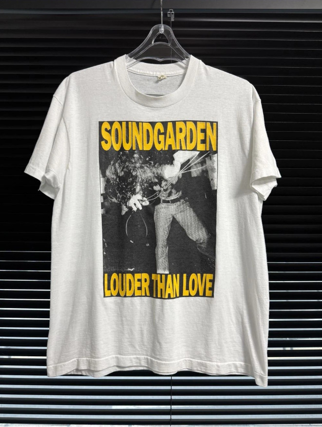 Vintage 90s Soundgarden “Louder Than Love” White Unisex T shirt S-5XL