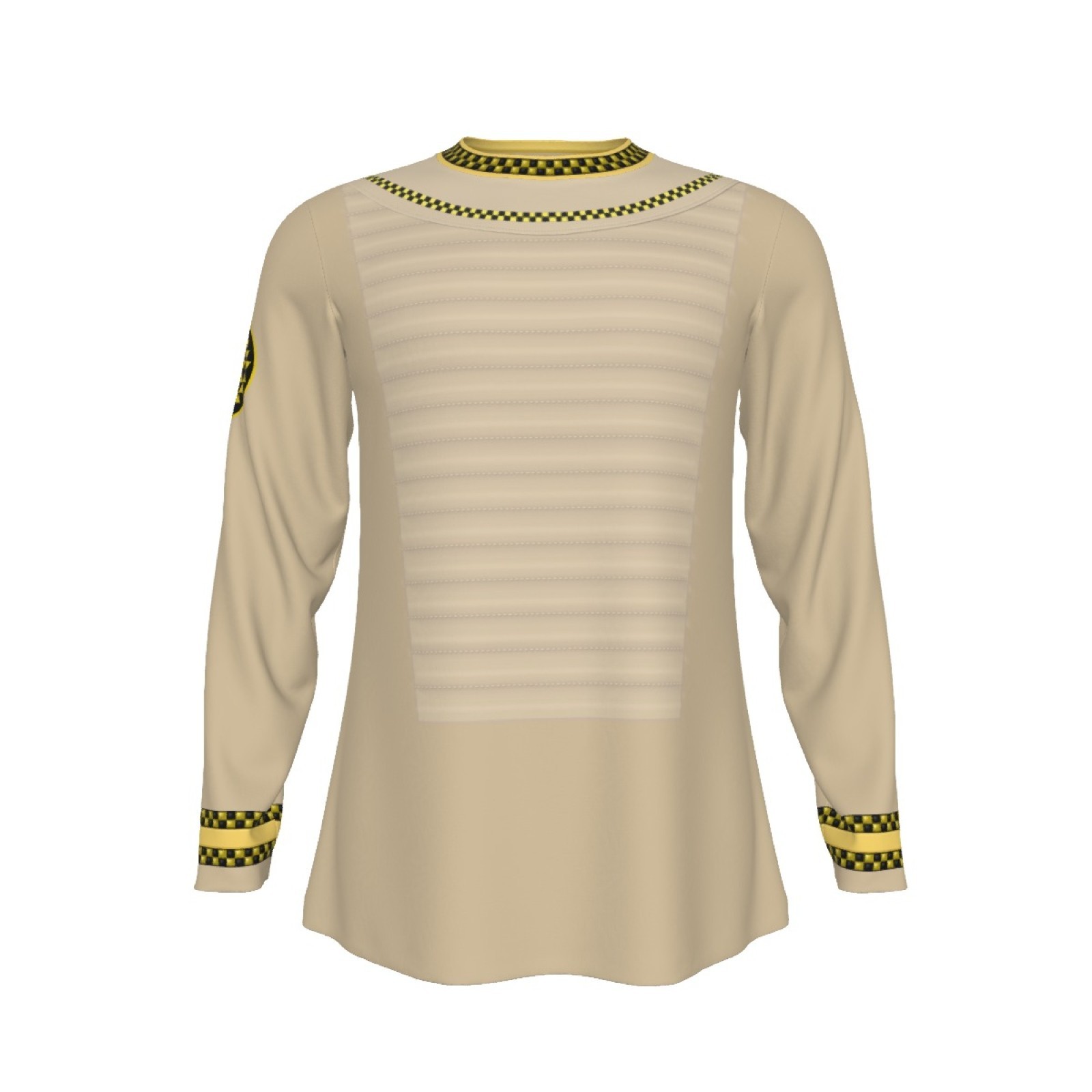 BSG Colonial Warrior Long Sleeve Uniform T-Shirt Galactica | 190GSM Cotton