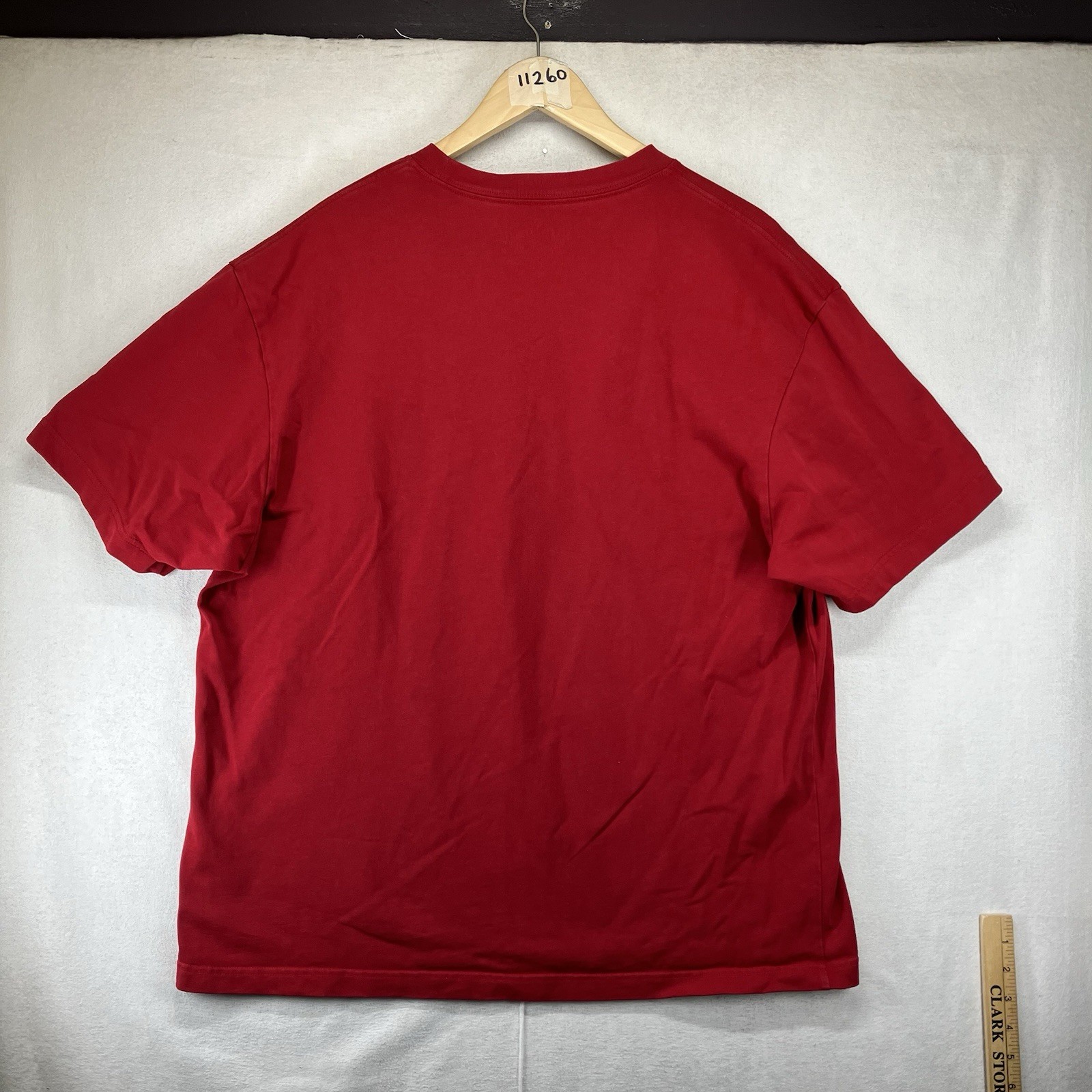 Air Jordan 85 Patch Logo Men’s T Shirt Sz XL Red DA9898-677 Heavy Knit Cotton