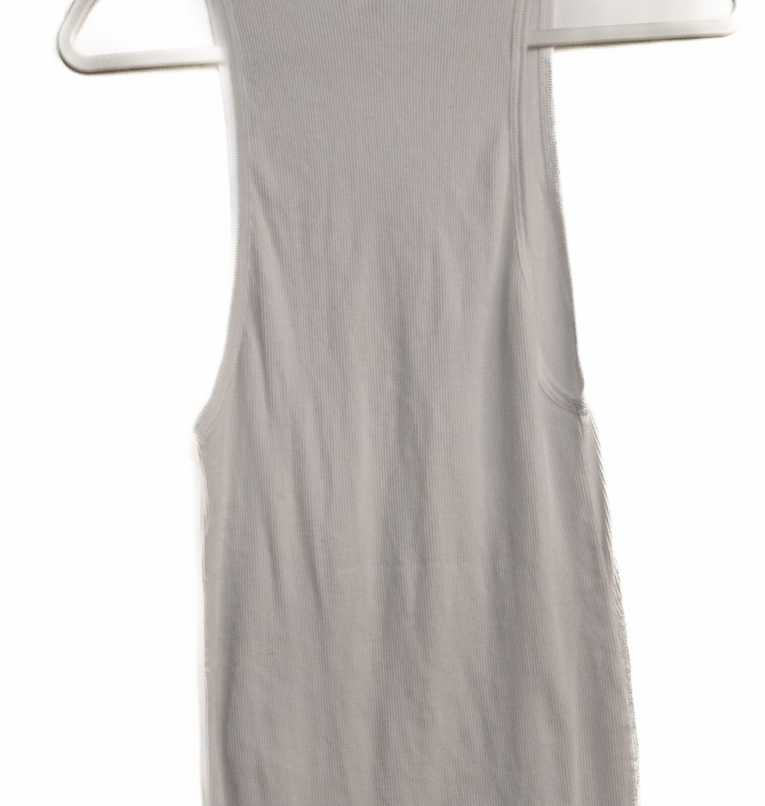 Credos For Mens White Basic Tank Top Solid Round Neck Sleeveless Pure Cotton 2XL