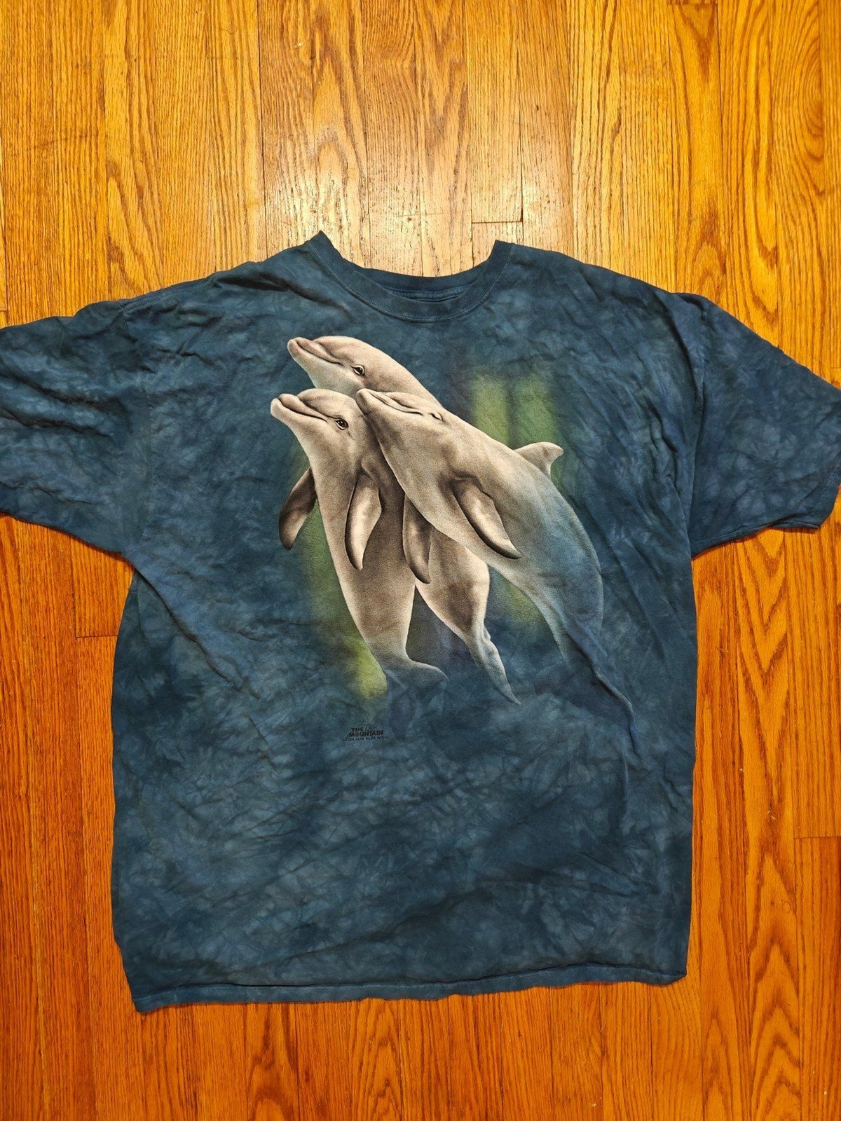 The Mountain Dolphin Trio Aquatic Graphic T Shirt 2014 Size 4XL