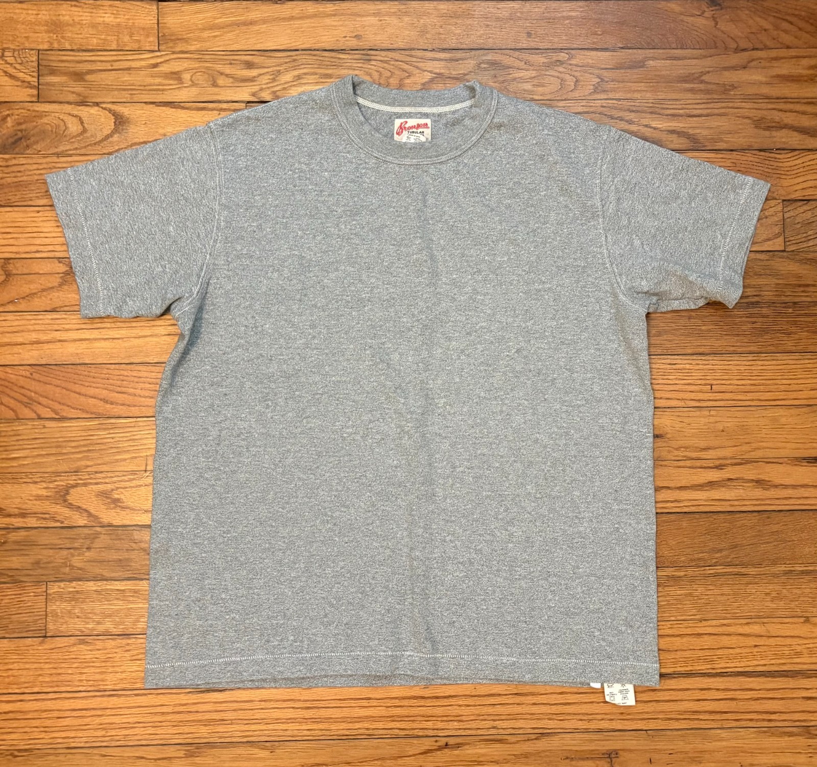 Bronson Tubular T-Shirts Heather Grey Tee (size: M)