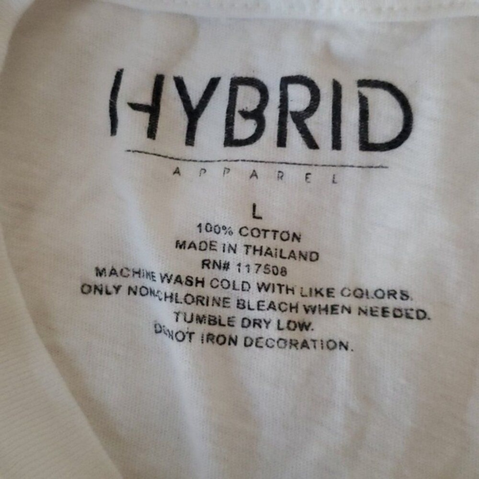 Hybrid Apparel Tie Dye American Flag Graphic T-Shirt Men’s Size Large EUC