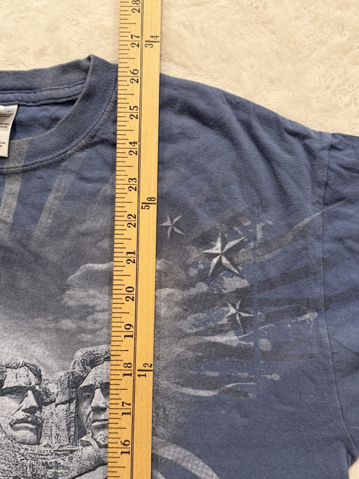 Gildan Mount Rushmore National Memorial T-Shirt Adult Size M 100% Cotton