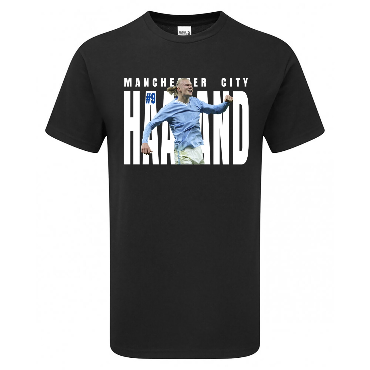 Erling HAALAND 9 City TSHIRT Mens & Womens Fanmade Merchandise Manchester
