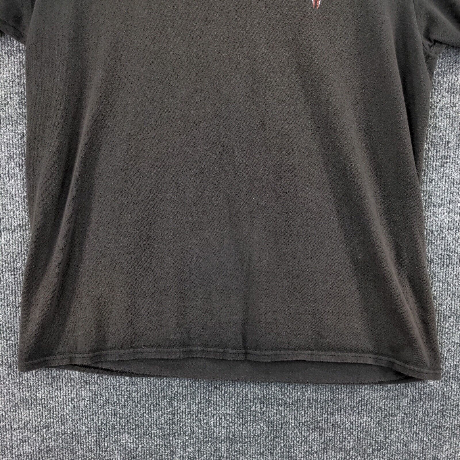 Red White & True Patriotic Dog T Shirt Mens Size L Black Big Graphic