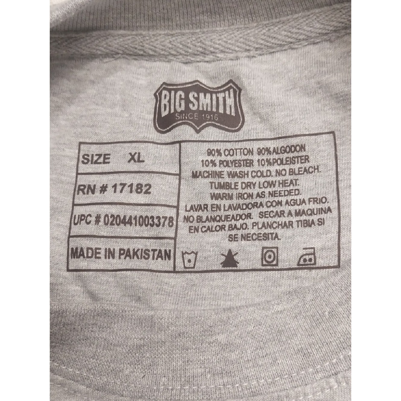 Big Smith NWT Men’s Sleeveless Chest Pocket T-Shirt Tank Top Size X-Large Black
