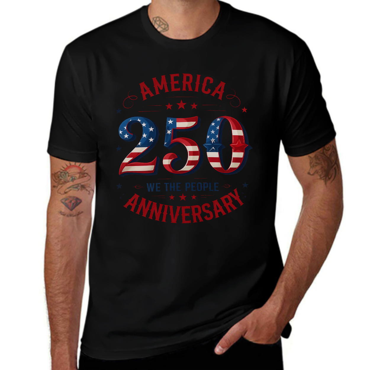 America 250 We The People USA 250th Anniversary Shirt, 250 Years Of Freedom Tee
