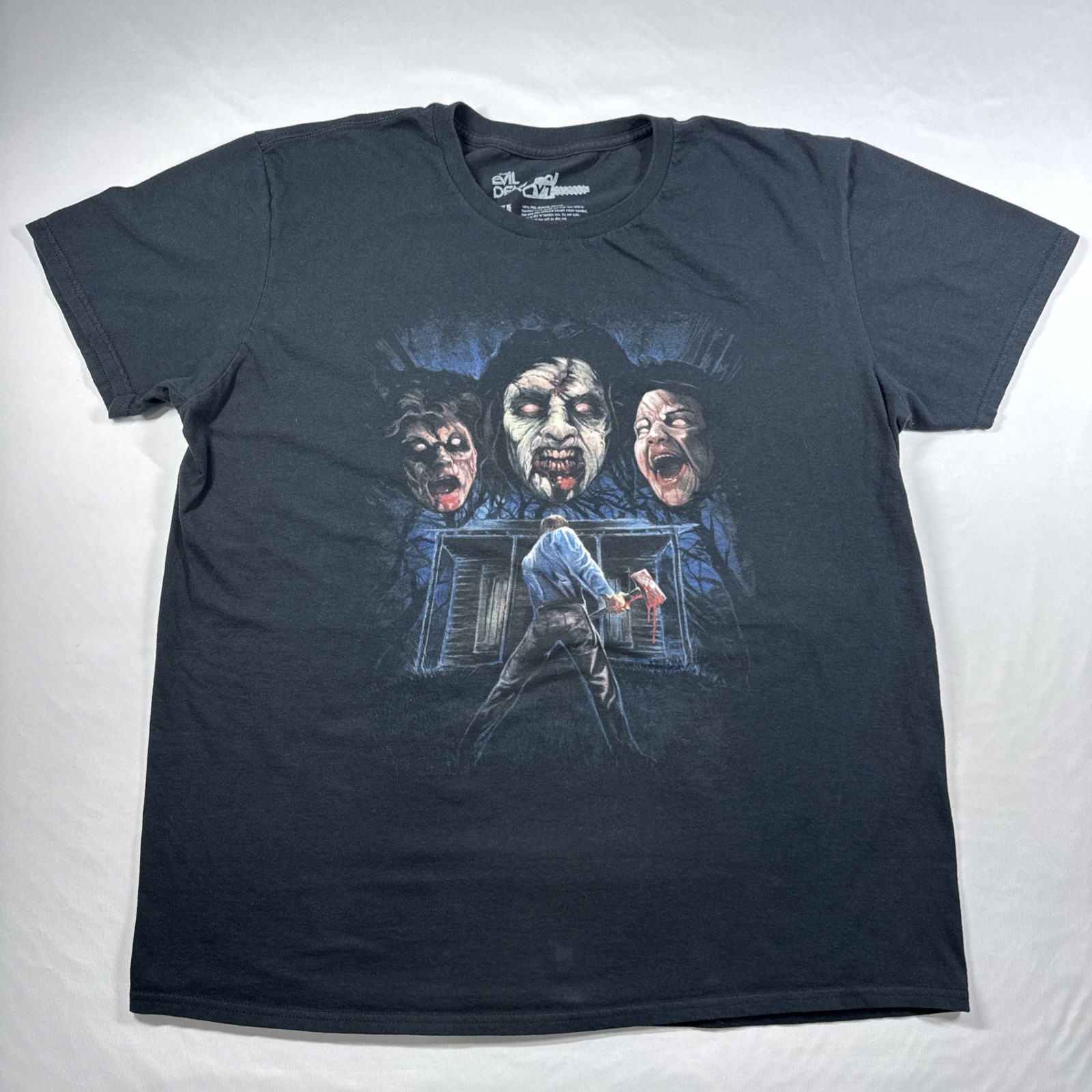 Evil Dead T-Shirt Fright Rags Horror Movie Tee Version V7 Size XL