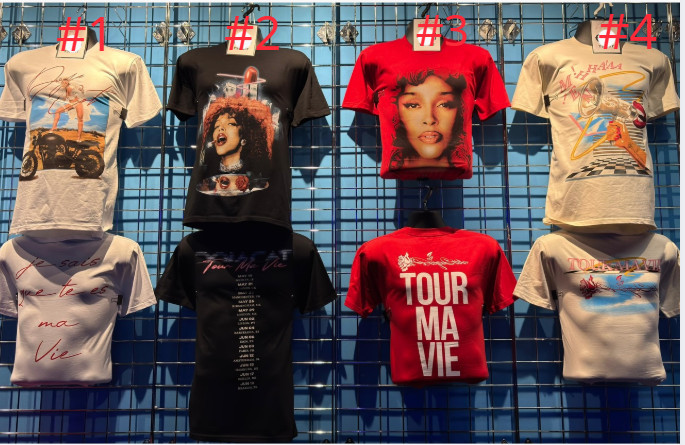 Doja Cat Shirt Lot Tour Ma Vie Concert Merch Reprint