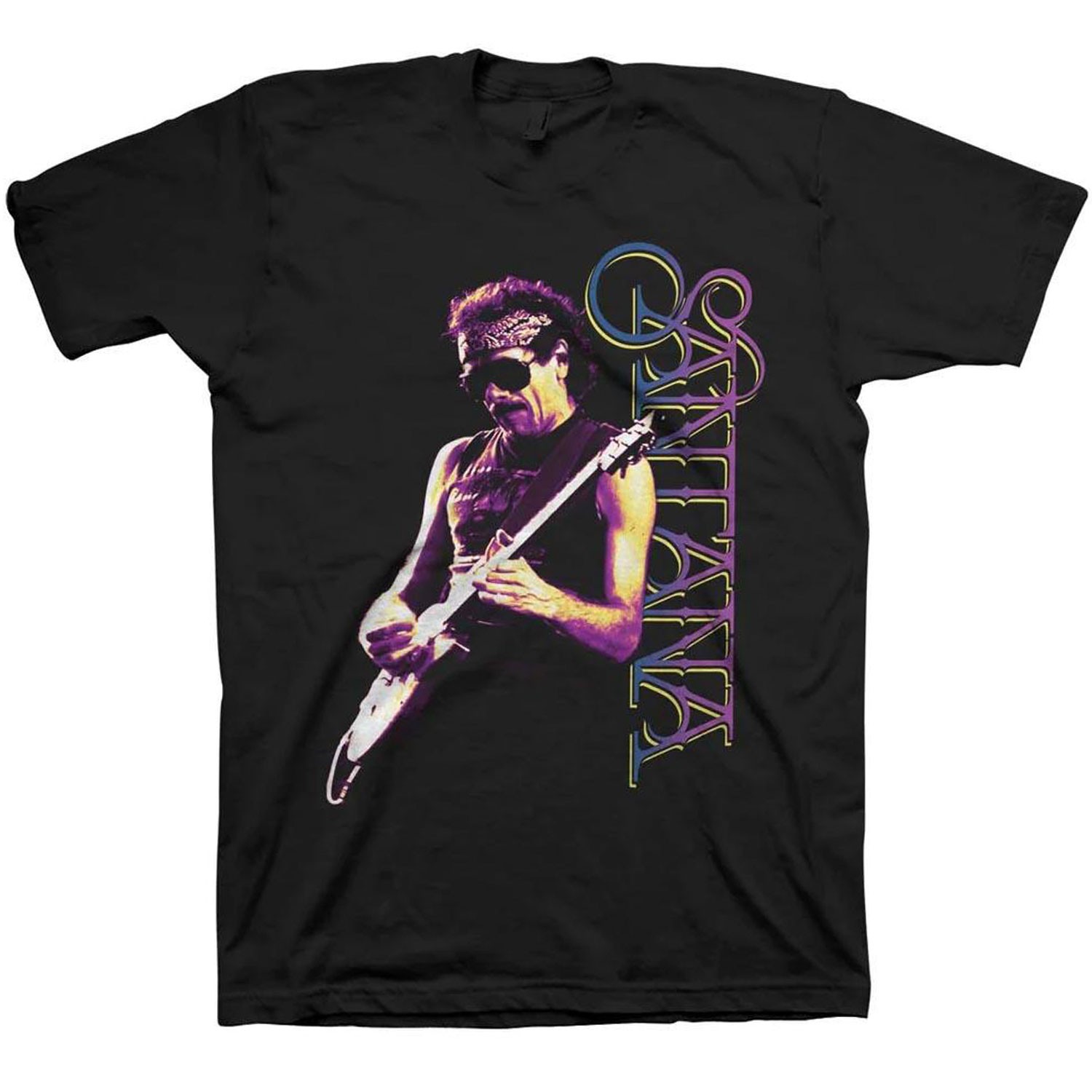 Men’s Santana Classic Live Tee Slim Fit T-shirt X-Large Black
