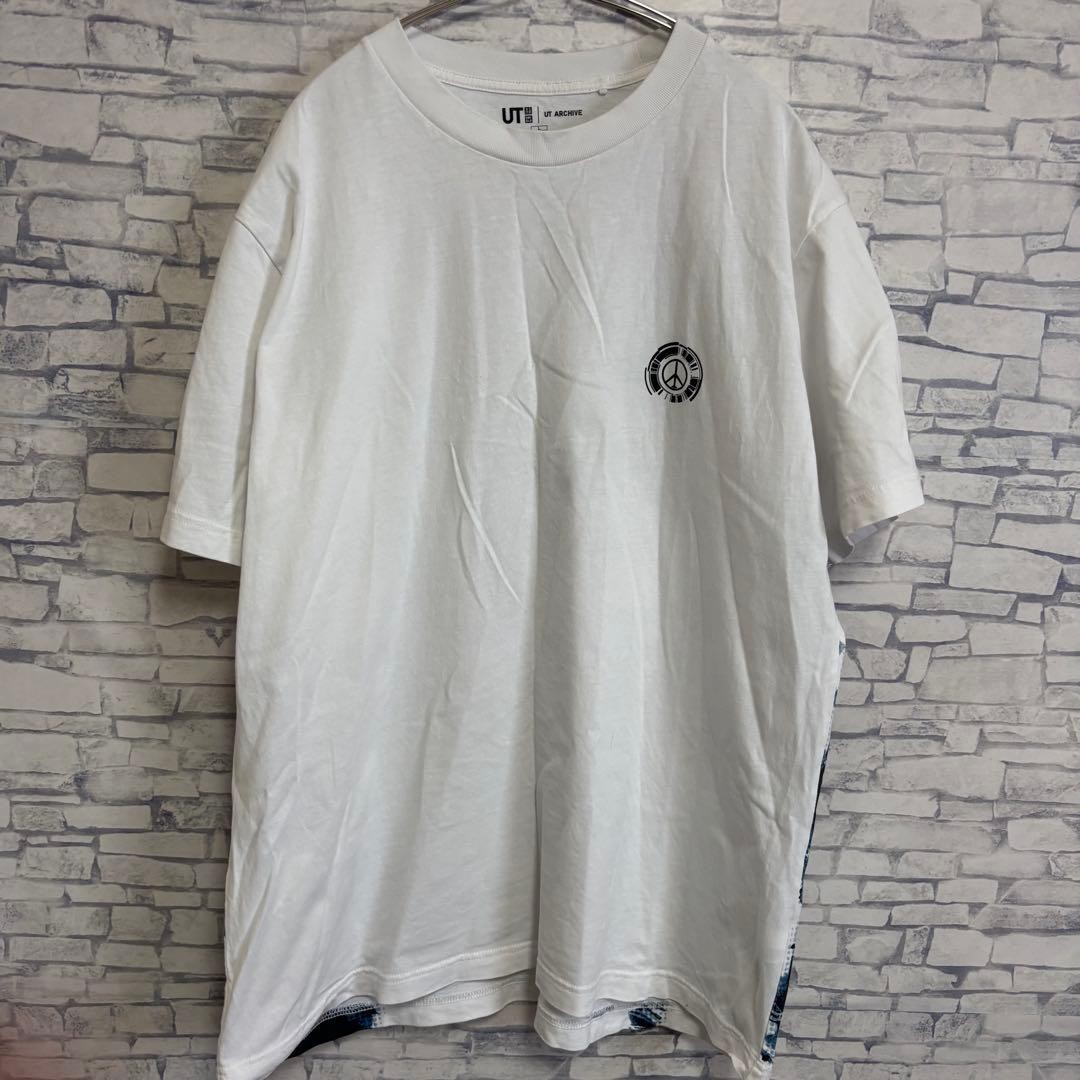 USEDUNIQLO UT METALGEAR SOLID collaboration T-shirt, size　L　Model Number 072340