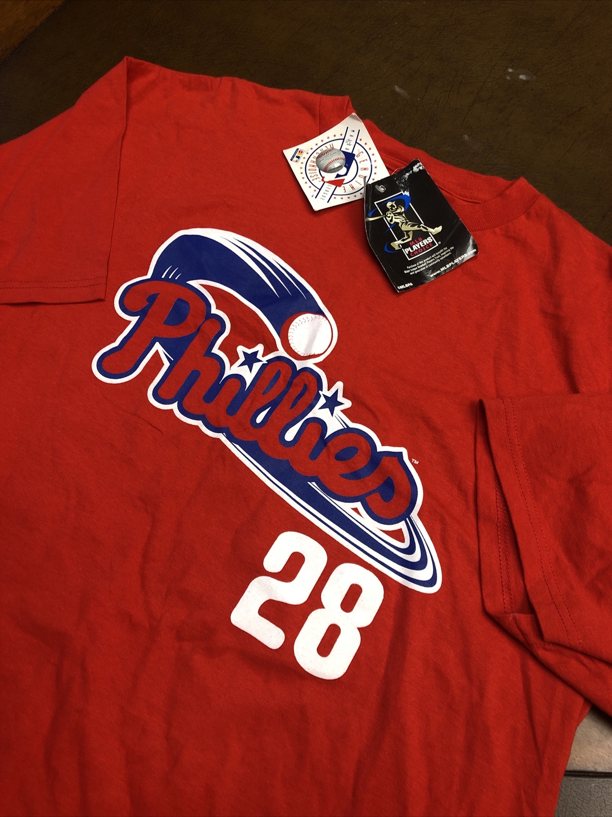 New MLB Genuine Merchandise Jason Werth Phillies Jersey Shirt XL Rare VTG Gift