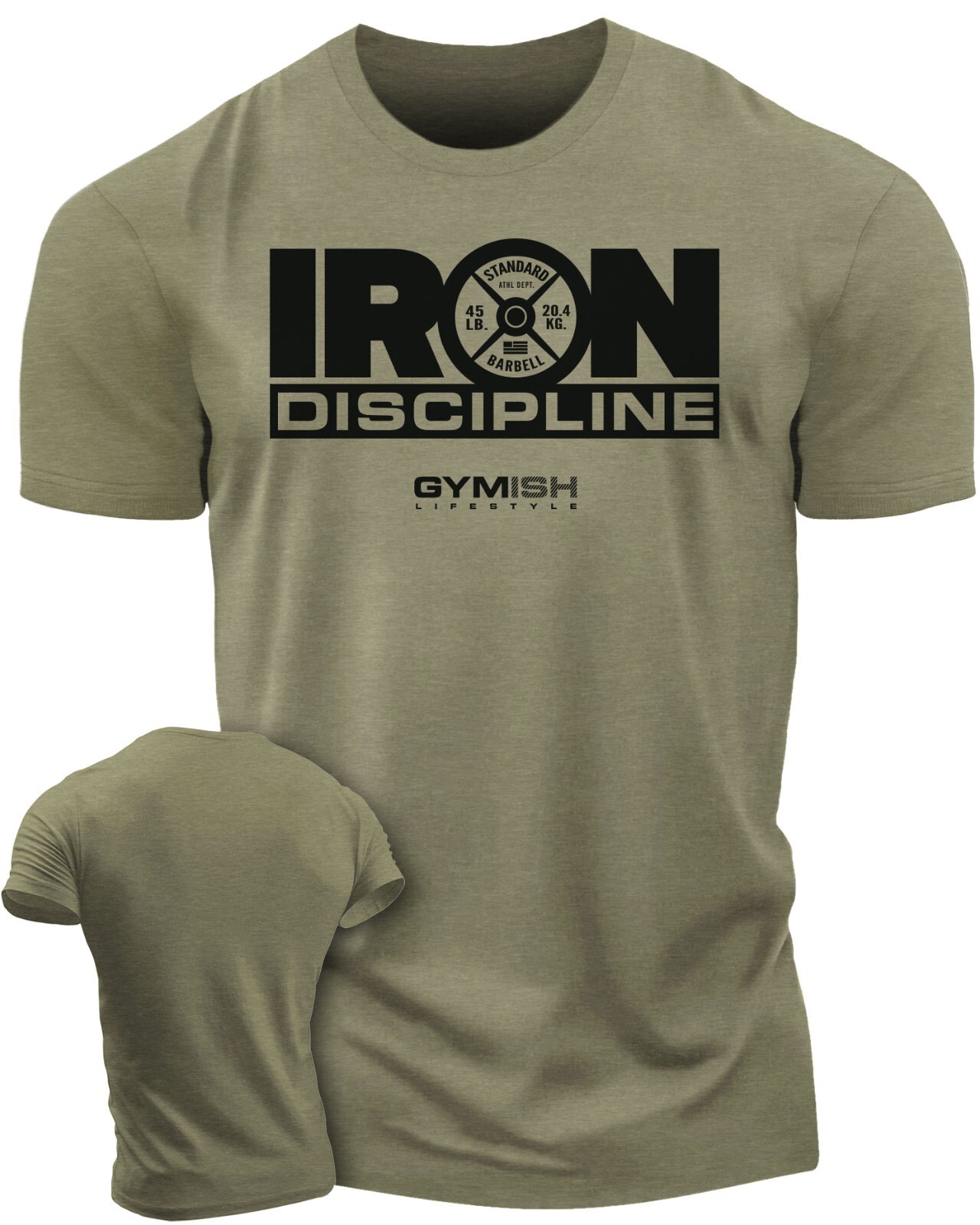 079. Iron Discipline Workout T-Shirt