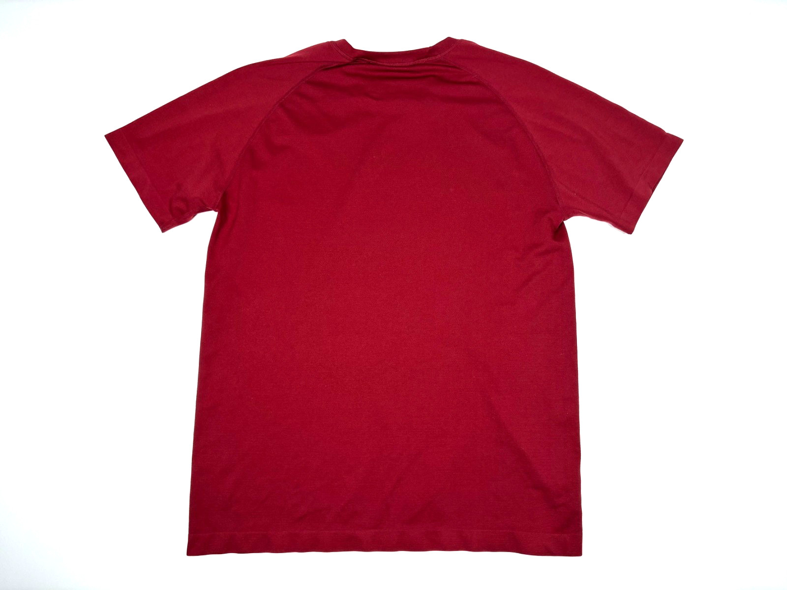 Fabletics Tshirt Mens L Red Athletic Stretch Soft Training Cotton Nylon Blend