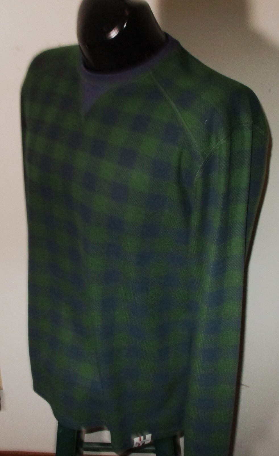 BEN SHERMAN Green Loungewear Long Sleeve Top Men’s Size XL NWT