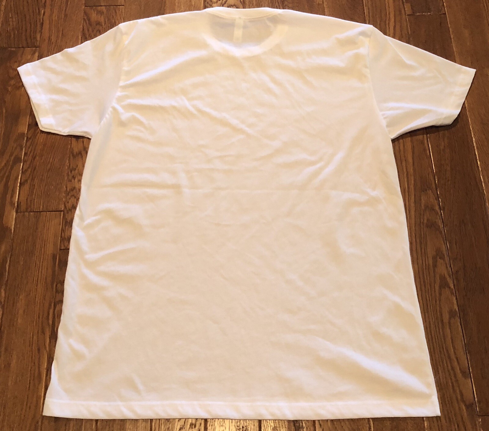 Next Level Apparel Men’s XL White Crew Neck Short Sleeve T Shirt NWOT