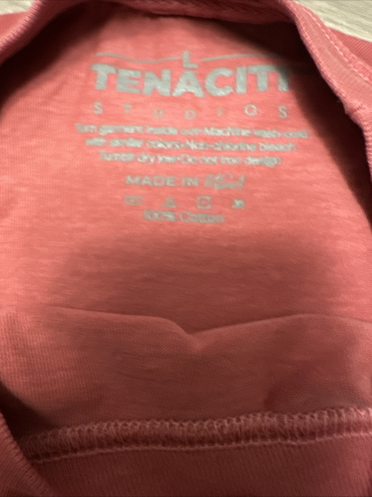 Tenaciti Studios Men’s Size Large T-Shirt