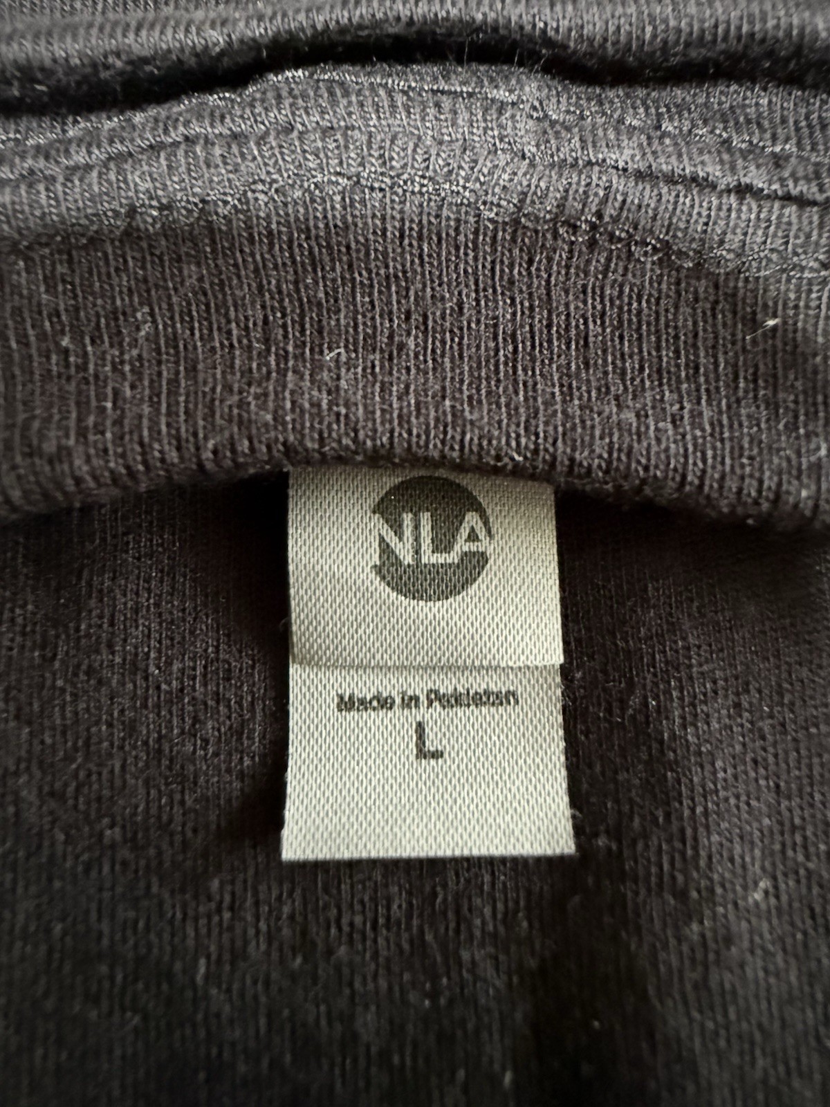 Next Level Cotton Short Sleeve T-Shirt 3600 Black Sizes L and XL