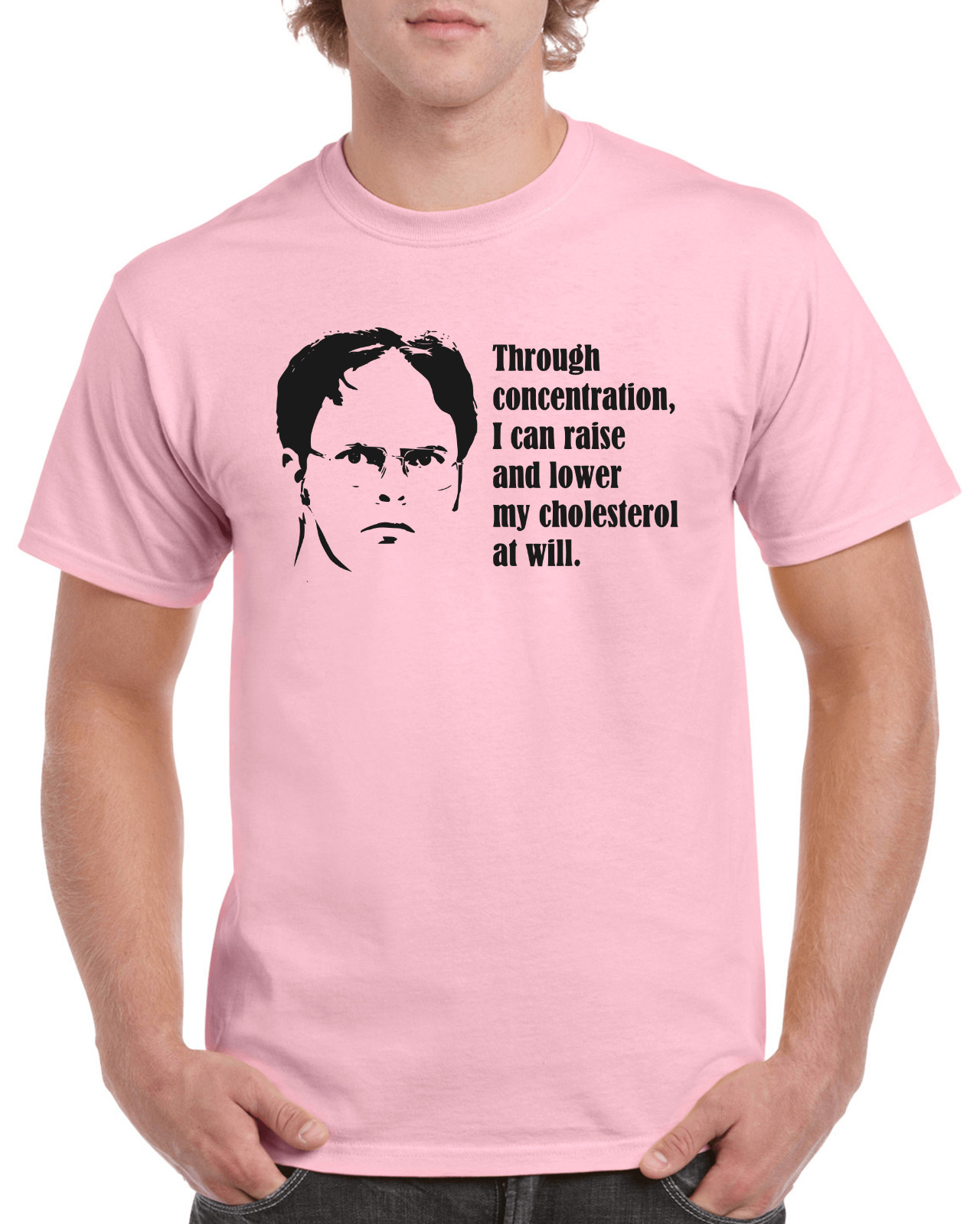Dwight Schrute Shirt – Funny Dwight Schrute Shirt – Cholesterol The Office Shirt