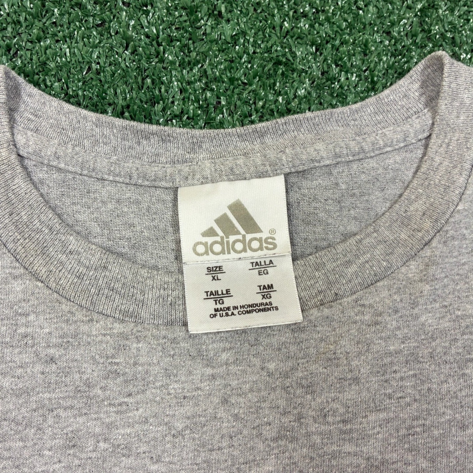 Y2K Adidas Logo Graphic T-shirt