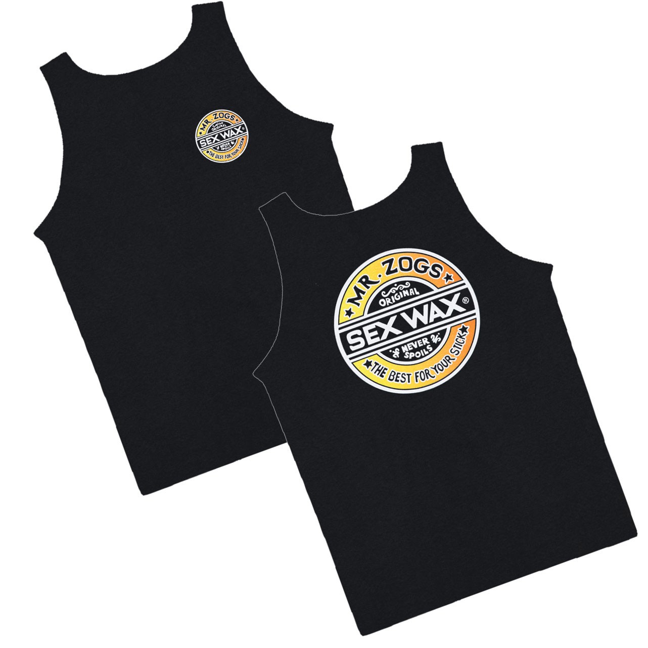 Sex Wax Fade Tank – Men’s – Large / Black