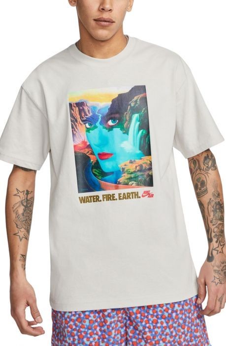 NIKE SPORTSWEAR T-SHIRT Men – Light Bone Size XXL