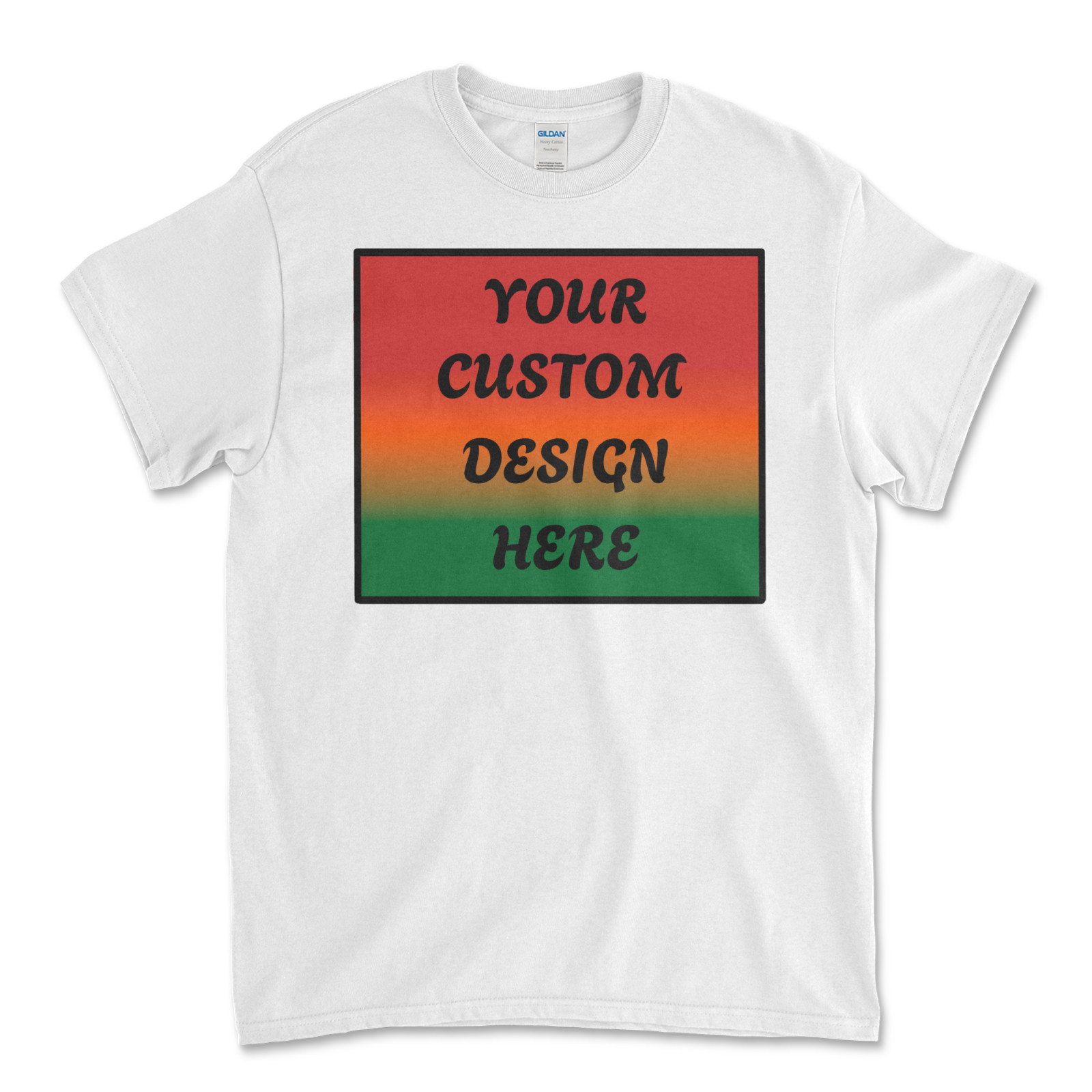 Personalized Custom T-ShirtCustomized w/Photo, Text, Logo DTF on nextlevel shirt