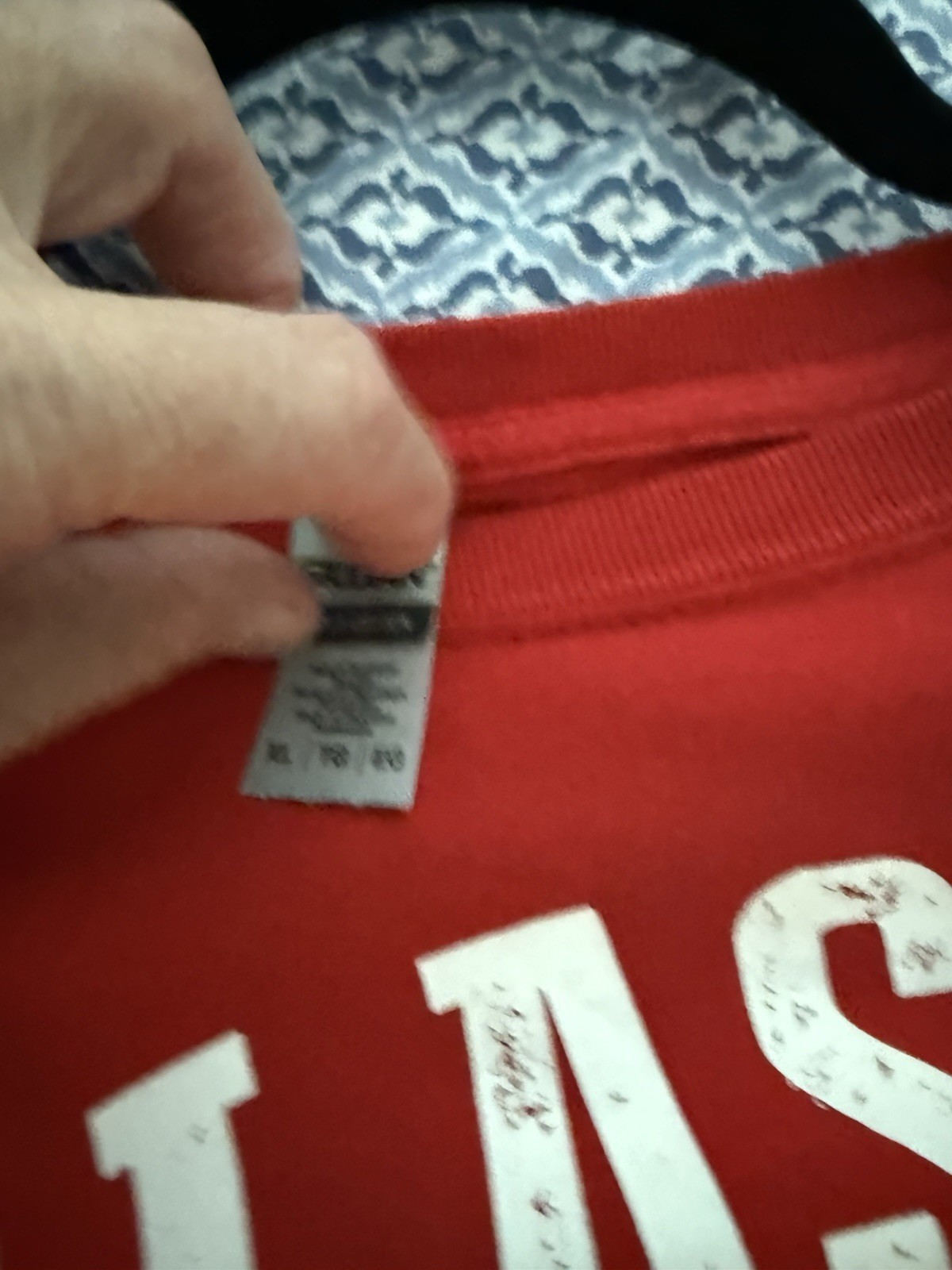 “Alaska” T-Shirt Red. XL. Never Worn But Washed