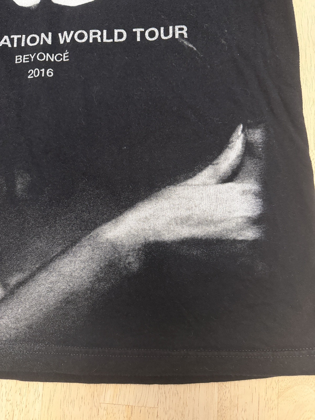 Beyonce The Formation World Tour Merch 2016 T-Shirt Size Large Black