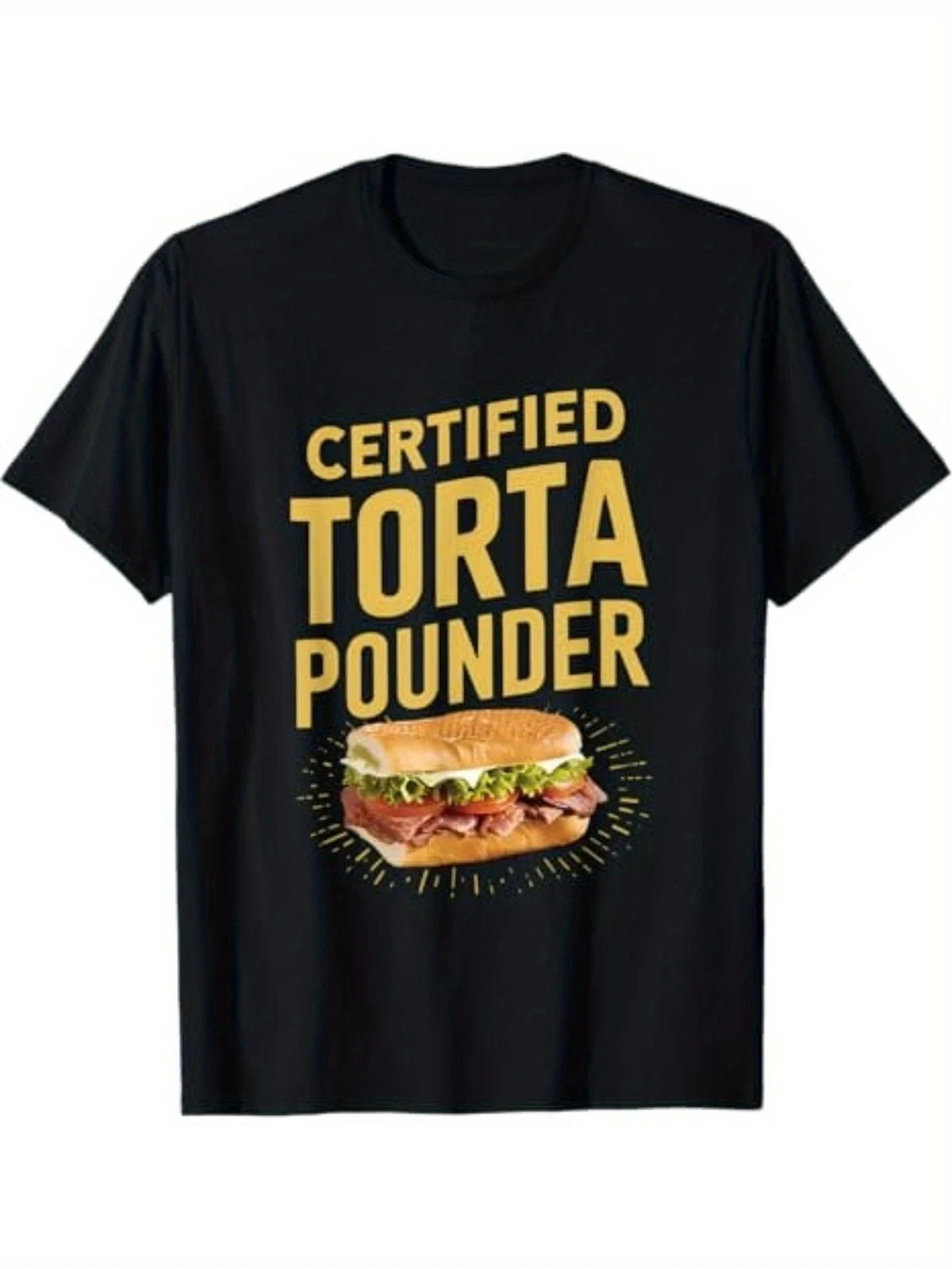 Funny Certified Torta Pounder Latino T-Shirt