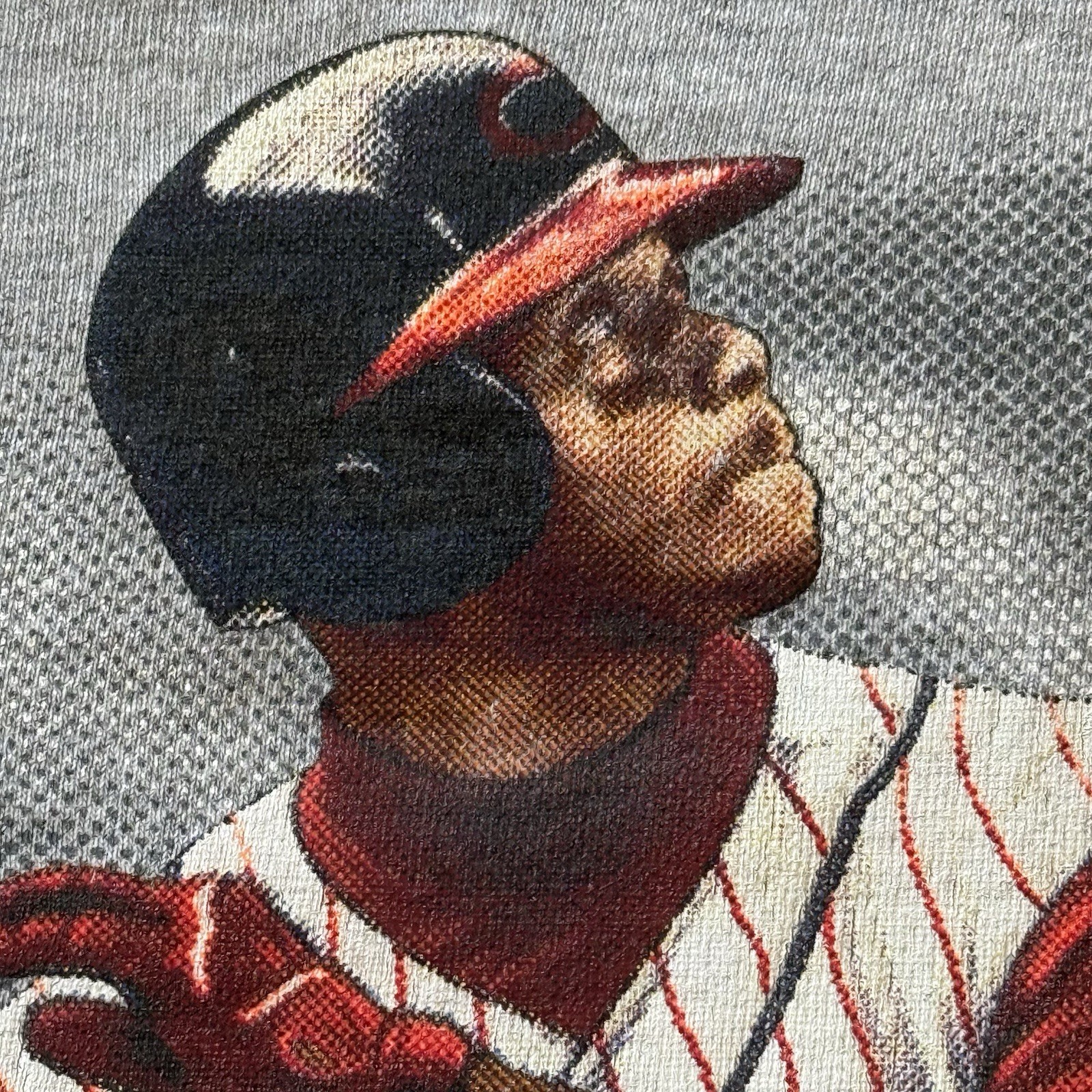 KEN GRIFFEY JR Cincinnati Reds MLB Licensed T-Shirt 2000 LARGE Preowned VTG