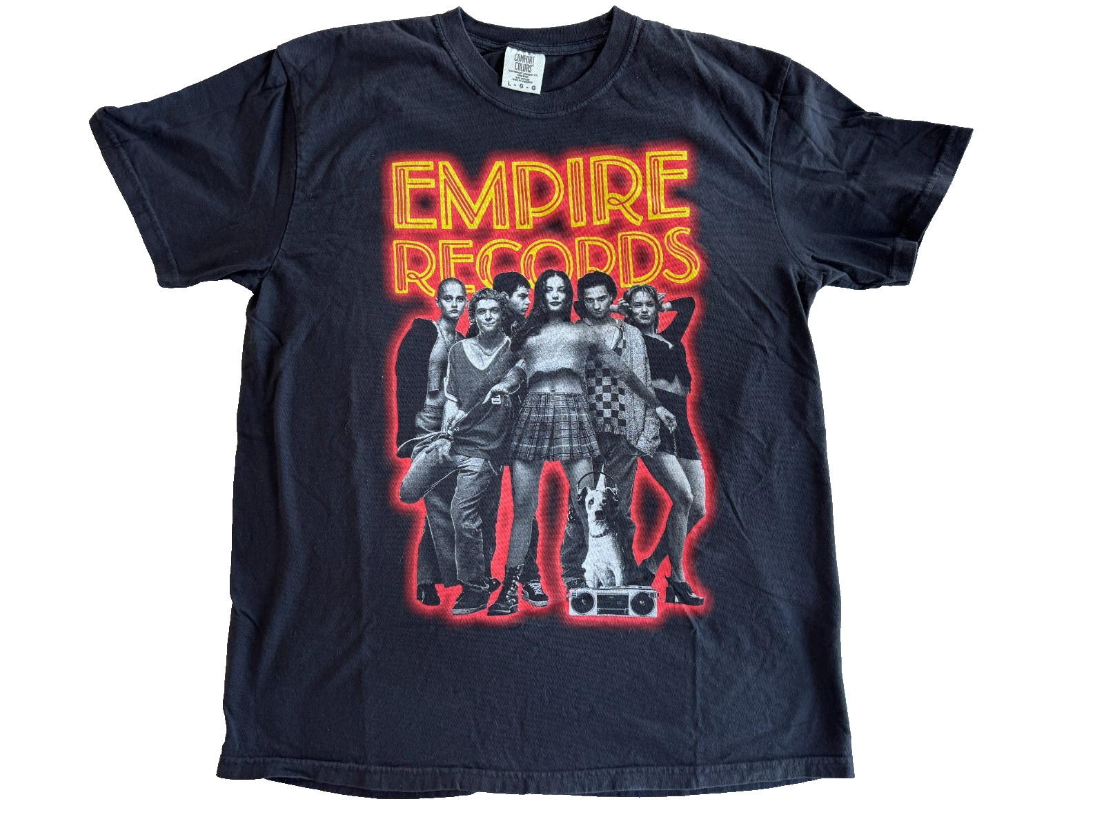 Empire Records Shirt Soundtrack Listing 1995 Liv Tyler Ethan Embry